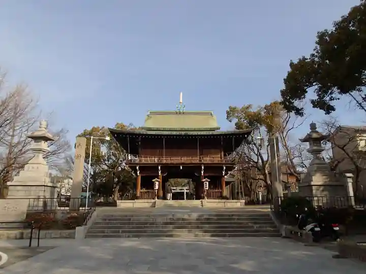 石切劔箭神社の山門・神門