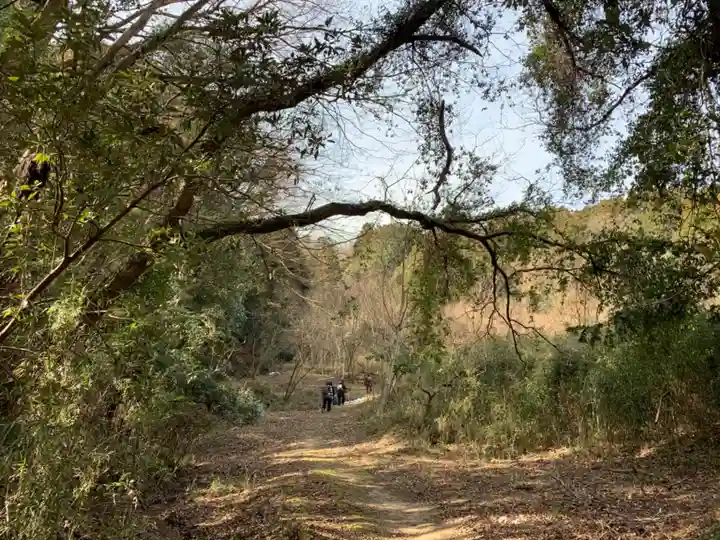 滝山不動尊の周辺