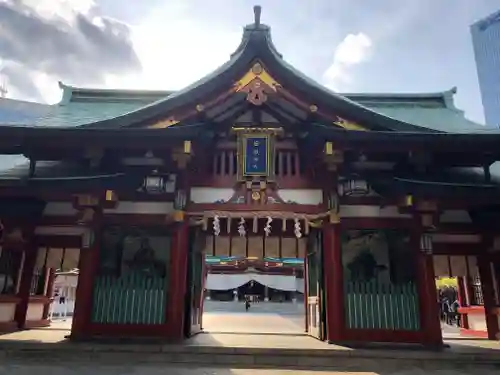 日枝神社の山門・神門