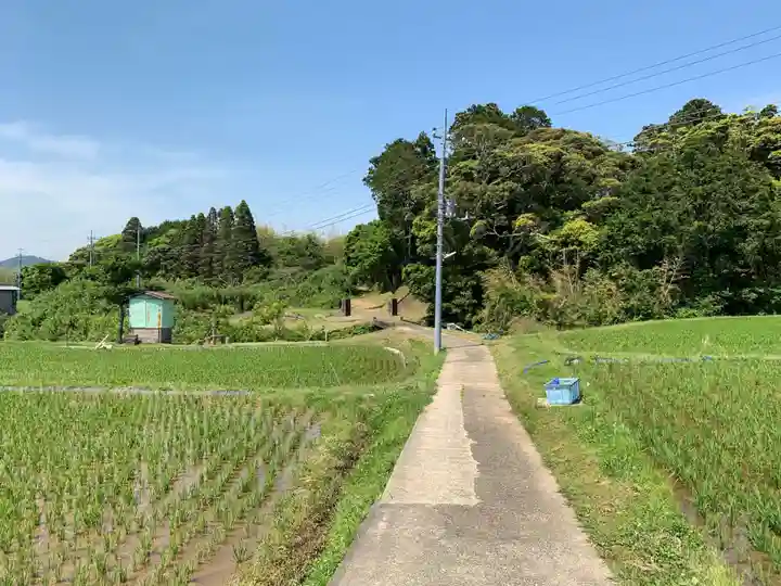 瀧口神社の周辺