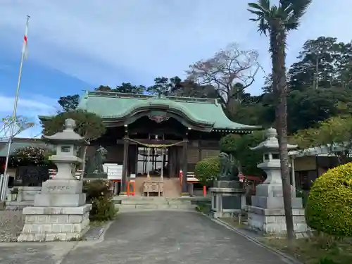 江名諏訪神社の本殿・本堂