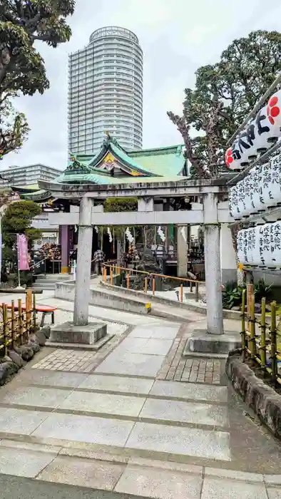 高木神社の鳥居