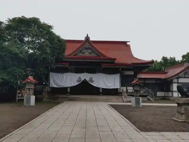 釧路一之宮 厳島神社の本殿・本堂