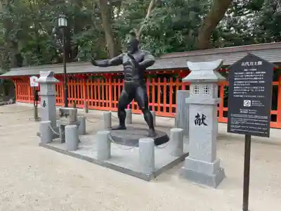 住吉神社の像