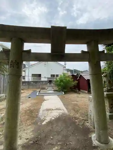 洲本八幡神社の鳥居