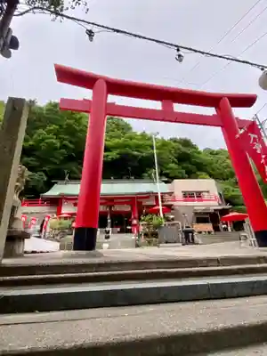 徳島眉山天神社の鳥居