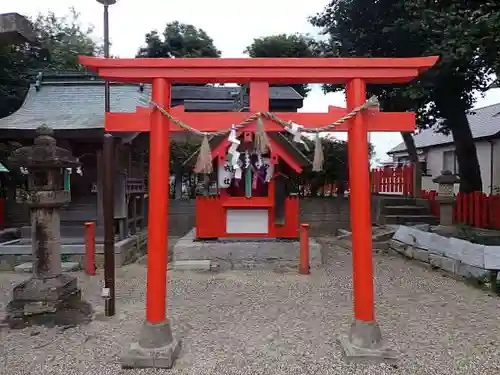 星田神社の鳥居