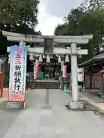 川越八幡宮の鳥居