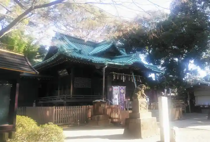 代々木八幡宮の本殿・本堂