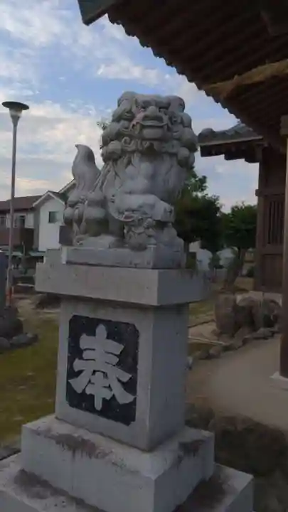 阿豆良神社(あずら)の狛犬