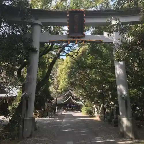 若宮八幡宮の鳥居