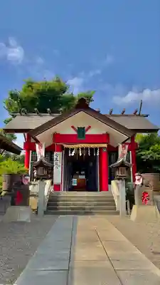 元郷氷川神社の本殿・本堂