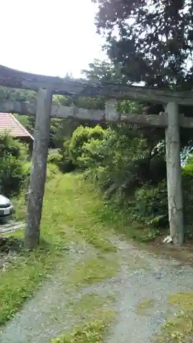 早池峰神社の鳥居