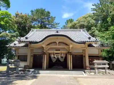 漆部神社の本殿・本堂