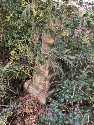 稲荷神社(蛭畑)の狛犬