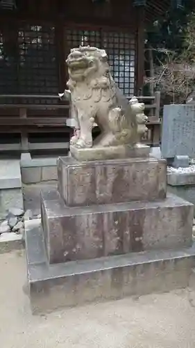 垂水神社の狛犬