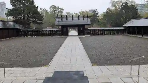 札幌護國神社の庭園