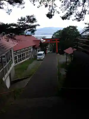 高島稲荷神社の鳥居