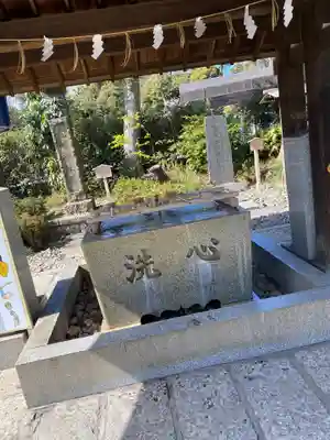 松陰神社の手水舎