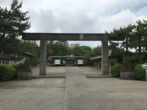 福井神社の鳥居