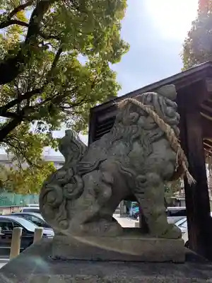 阿保天神社の狛犬