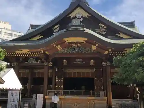 湯島天満宮の本殿・本堂