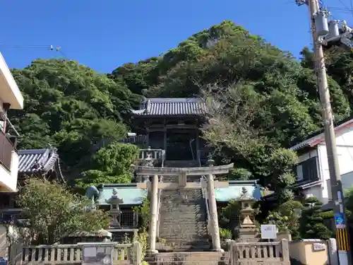 沼島八幡神社の鳥居