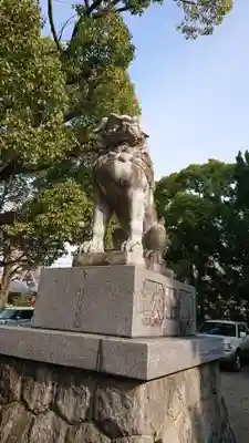 加納天満宮の狛犬