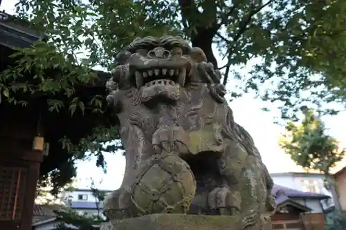 阿邪訶根神社の狛犬