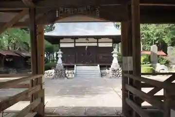 白髪神社の本殿・本堂
