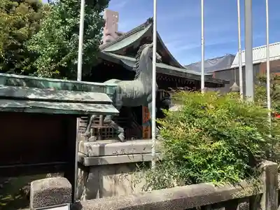 富士浅間神社の像