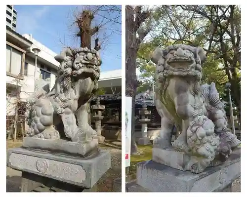 名古屋東照宮の狛犬