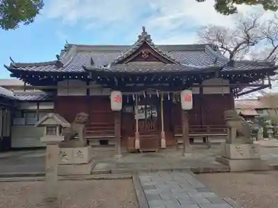 八幡神社の本殿・本堂