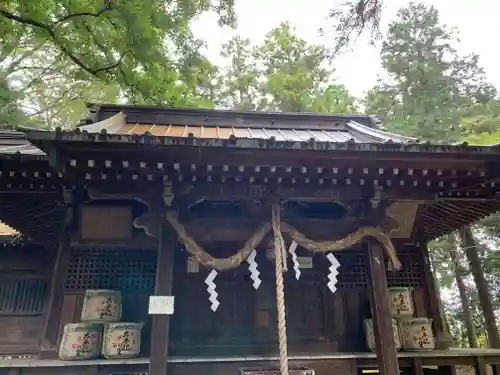 生品神社の本殿・本堂