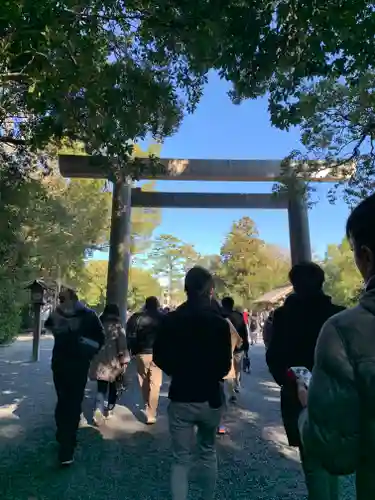 伊勢神宮外宮（豊受大神宮）の鳥居