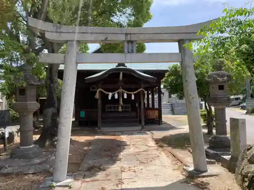 久枝神社の鳥居