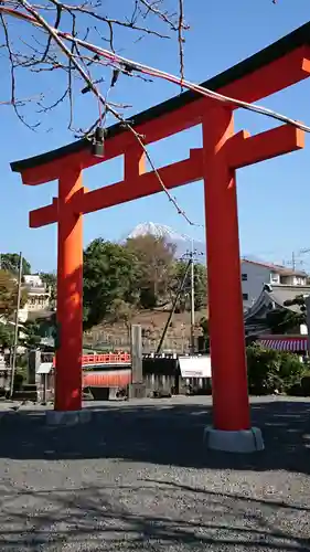 富士山本宮浅間大社の鳥居