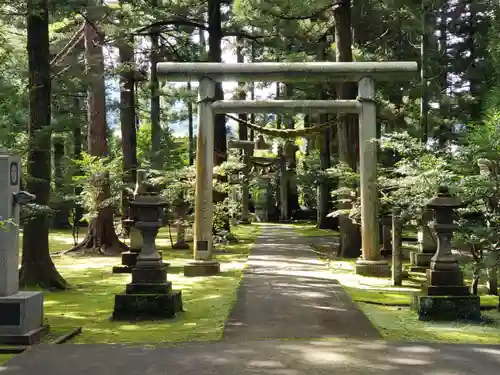 城端神明宮の鳥居