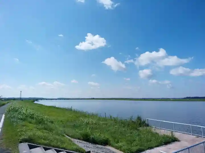 息栖神社の景色