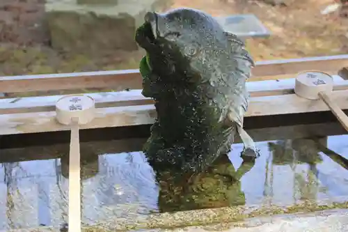 神炊館神社 ⁂奥州須賀川総鎮守⁂の手水舎