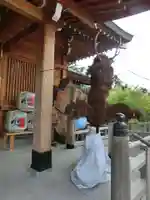 丹生川上神社(上社)の狛犬