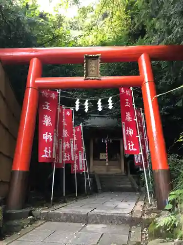 玉簾神社の鳥居