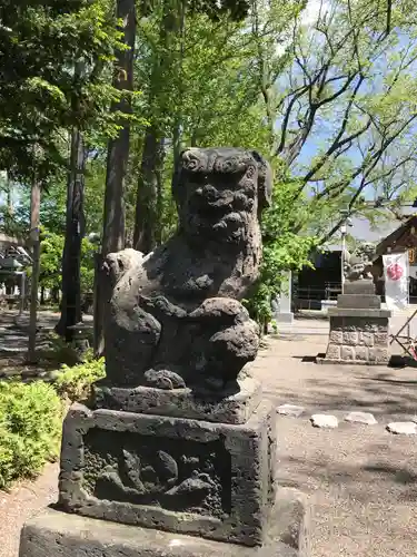 旭川神社の狛犬