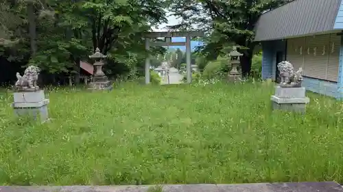 南富良野神社の庭園