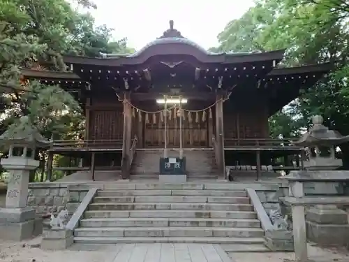 国玉神社・八劔社合殿の本殿・本堂