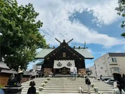 札幌諏訪神社の本殿・本堂