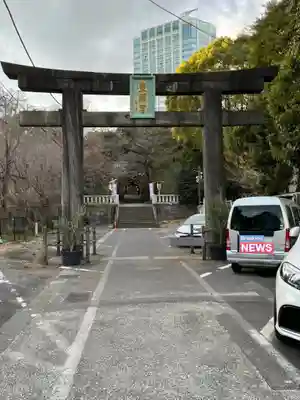 芝東照宮の鳥居