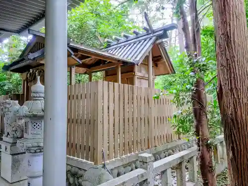 明星神社の本殿・本堂