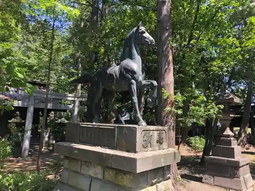 岩見澤神社の狛犬