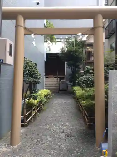天祖神社の鳥居